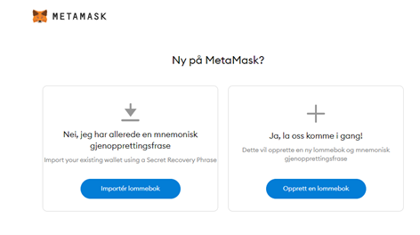 Lommebok i nettleser